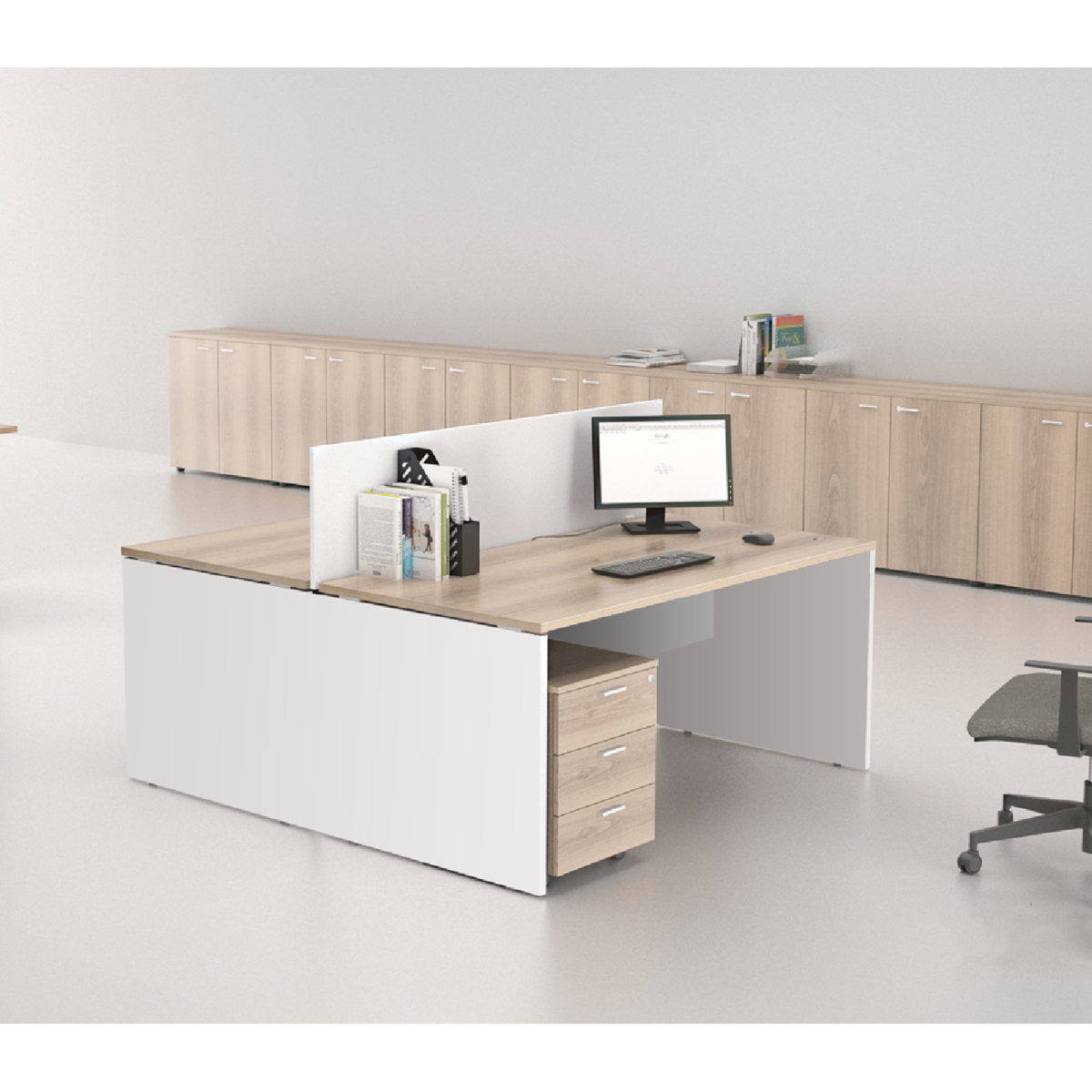 Bureau partagé EKKO 2P Plan de travail 1