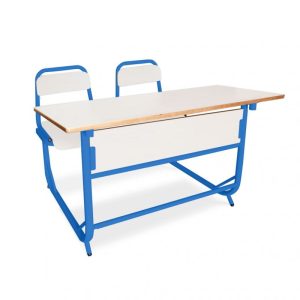 table bi blanc bleu