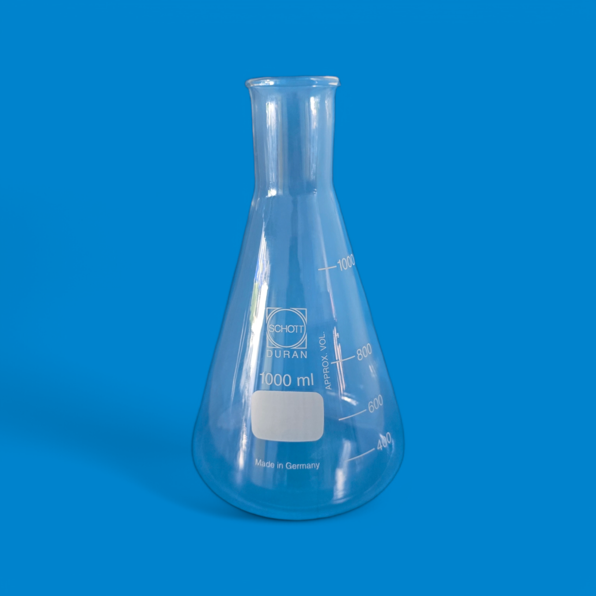 Photoroom-20250317_085619 Erlenmeyer 1000 ml DURAN SCHOTT – Image 1
