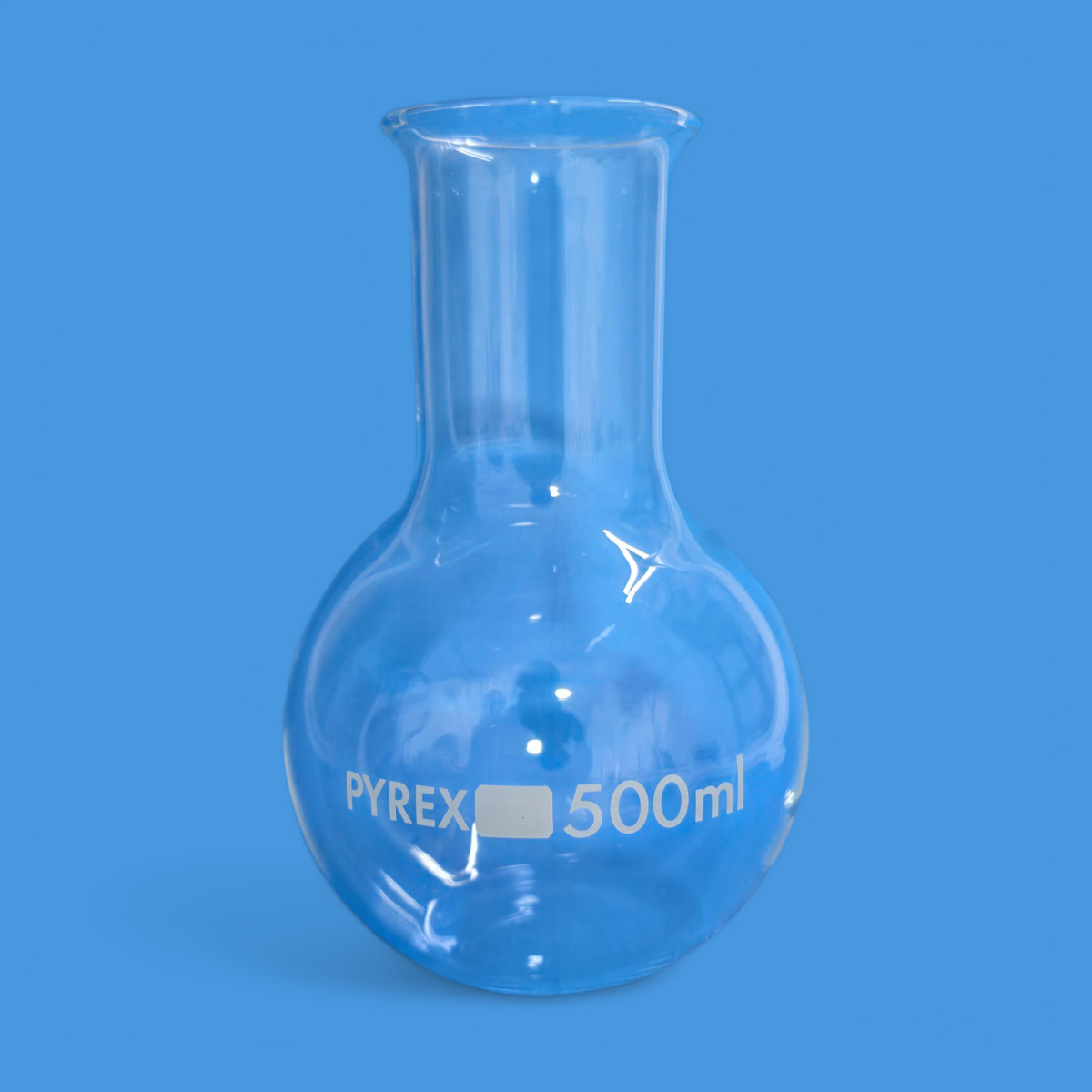 20250407_164544 Ballon fond plat 500 ml PYREX – Image 1