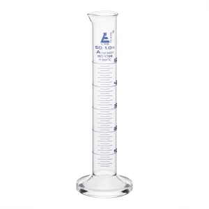 Eprouvette graduée, 50 ml - Classe A - Base ronde - EISCO