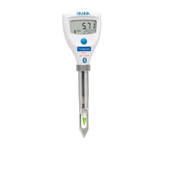 Testeur de pH sans fil HALO2 pour viande avec électrode spécialisée intégrée-HI9810452