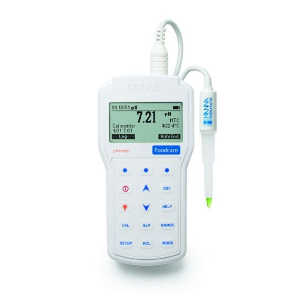PH-mètre portable professionnel spécial Aliments - HI98161