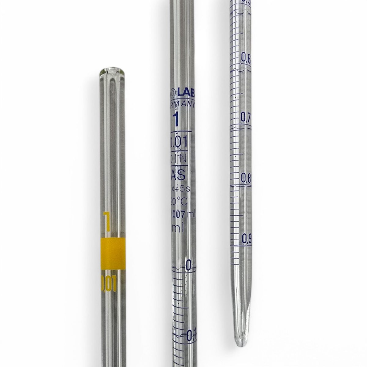 Pipette 1 ml Graduée ISOLAB Pipette 1 ml Graduée ISOLAB