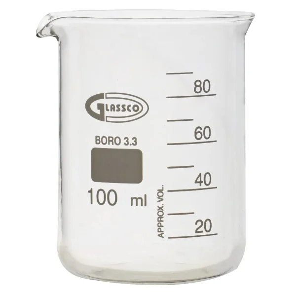 Becher 100 ml GLASSCO