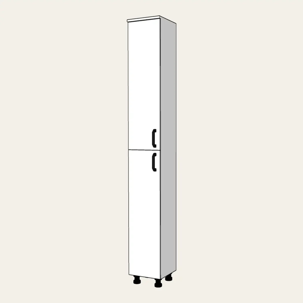 colonne-2p Colonne Verticale de laboratoire 2 portes MDF – Image 1