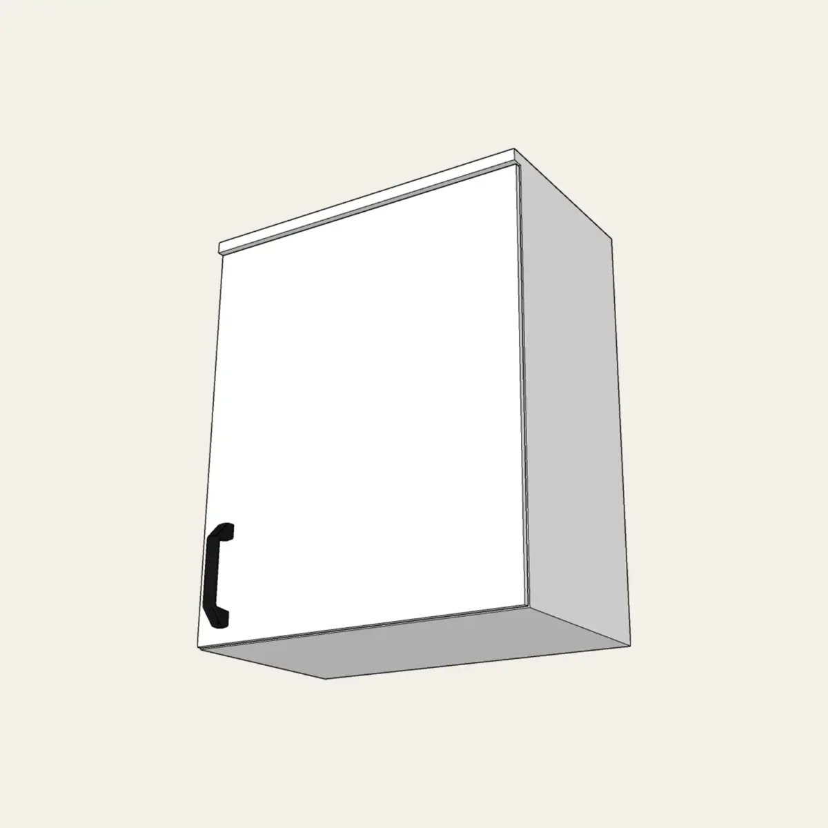 Meuble Haut de laboratoire 1 porte MDF – Image 1