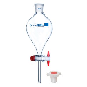 Ampoule à décanter clé en PTFE BORO 2000ml
