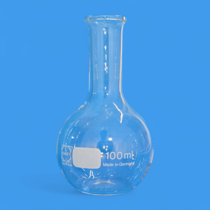 Ballon fond plat 100 ml Col Etroit DURAN