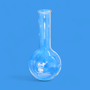 Ballon fond plat 100 ml col long GG17