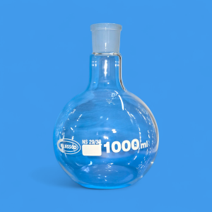 Ballon fond plat 1000 ml Col rodé 29/32 GLASSCO