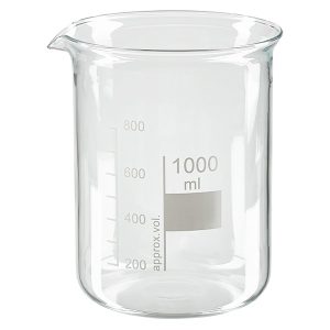 Becher 1000 mL en verre borosilicaté