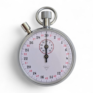 Chronomètre mécanique à aiguilles