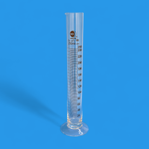 Eprouvette graduée 250ml classe B basse ronde MINGHE