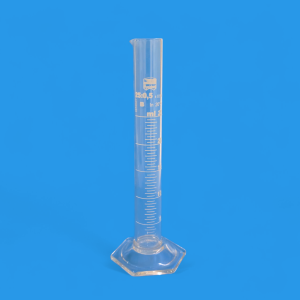 Eprouvette graduée 25ml classe B basse Hexagonale ASSISTENT