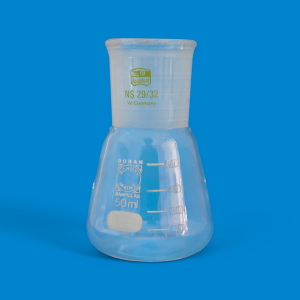 Erlenmeyer 50 ml (Col rodé) DURAN SCHOTT