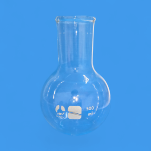 Ballon fond plat 500 ml col large BOMEX