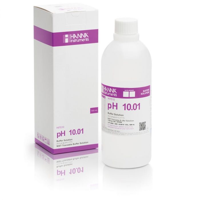Solution d'étalonnage pH 10,01 (500 mL) HI7010L