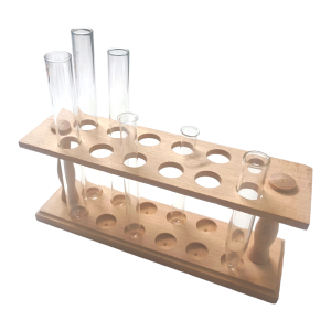 Portoir bois pour tubes