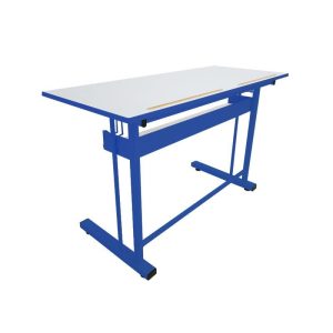table degla blanc bleu 1