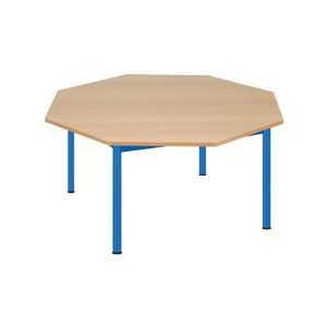 table octo bois bleu