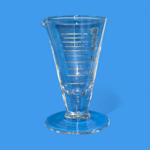 Verre à pied 100 ml en verre