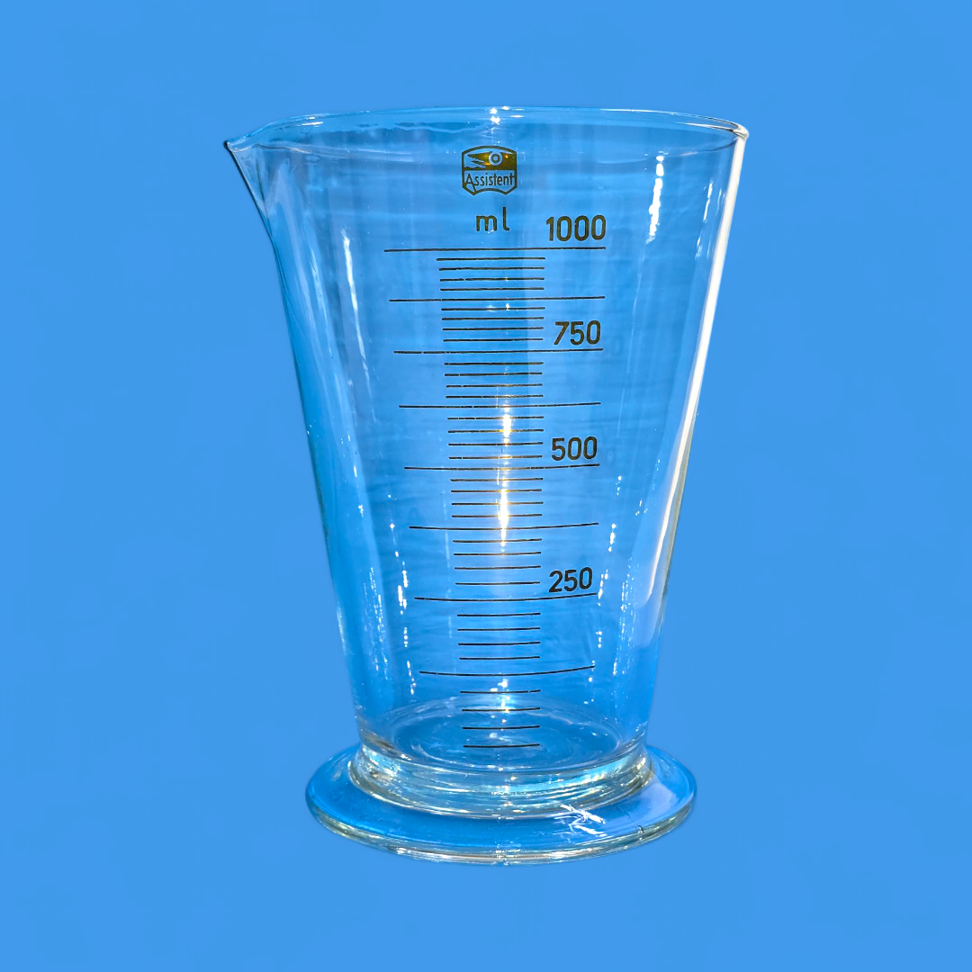 Verre à pied 1000 ml en verre ASSISTENT