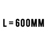 L = 600mm