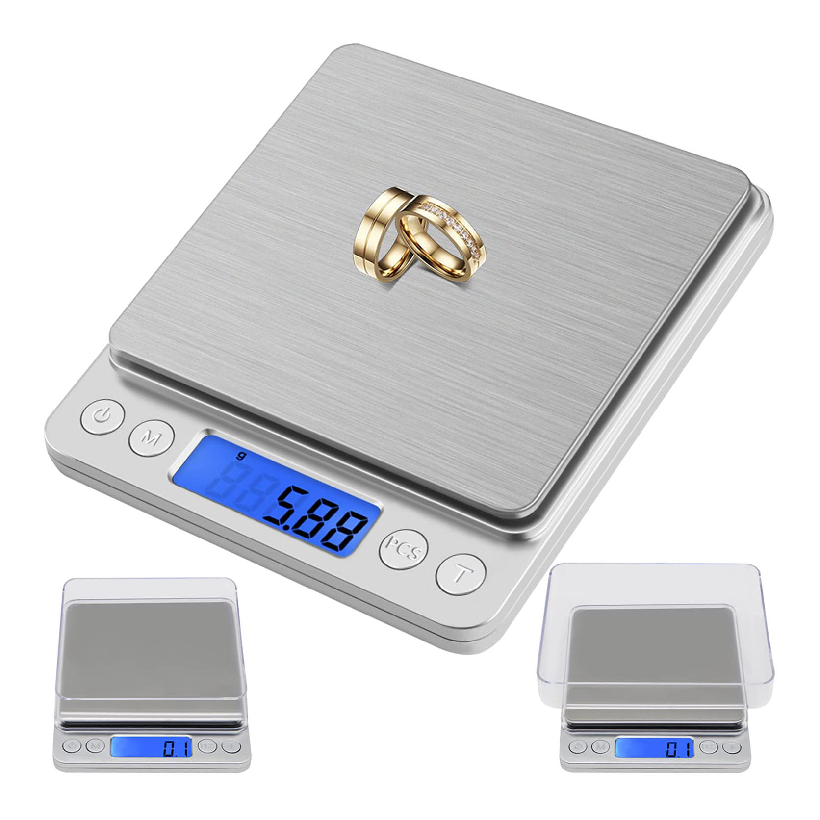 Balance Électronique 2Kg - 0.1g Cuisine / Laboratoire – Image 3